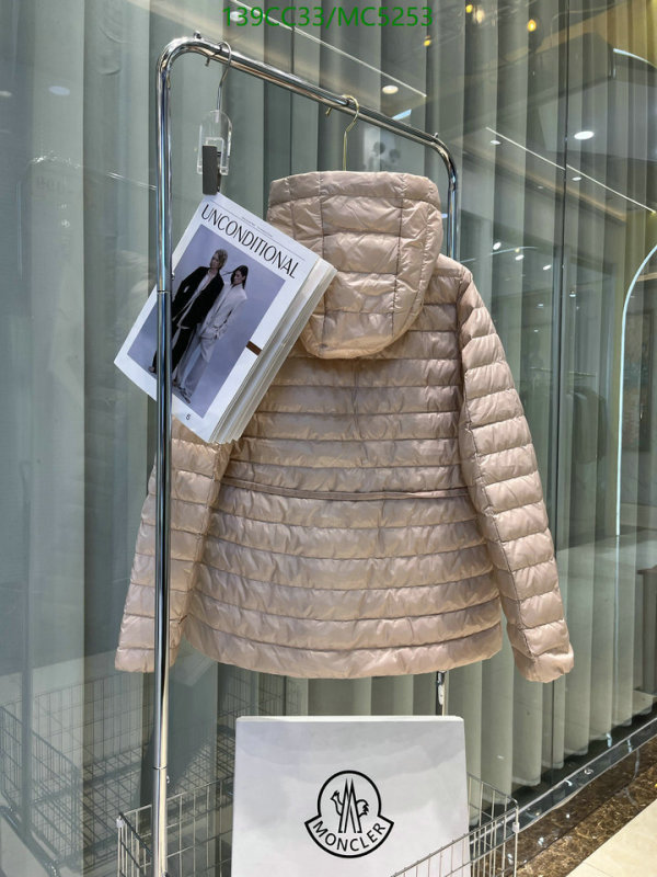 Moncler-Down jacket Women Code: MC5253 $: 139USD