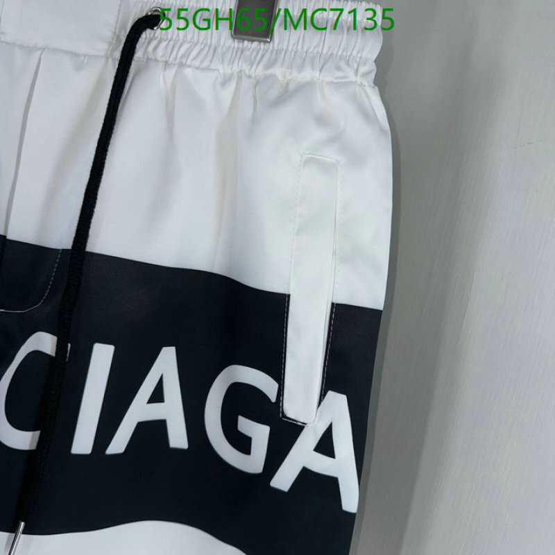 Balenciaga-Clothing Code: MC7135 $: 55USD