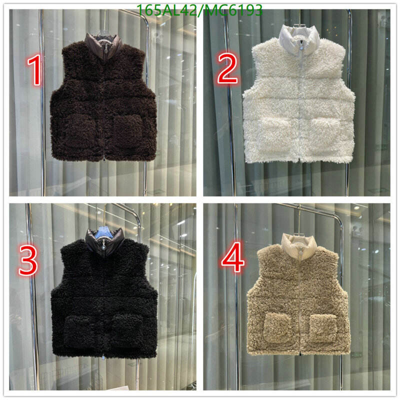 Moncler-Down jacket Women Code: MC6193 $: 165USD