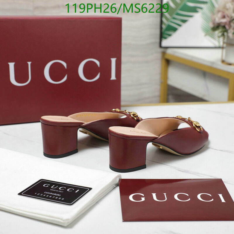 Gucci-Women Shoes Code: MS6229 $: 119USD