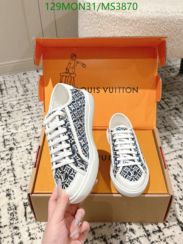 LV-Women Shoes Code: MS3870 $: 129USD