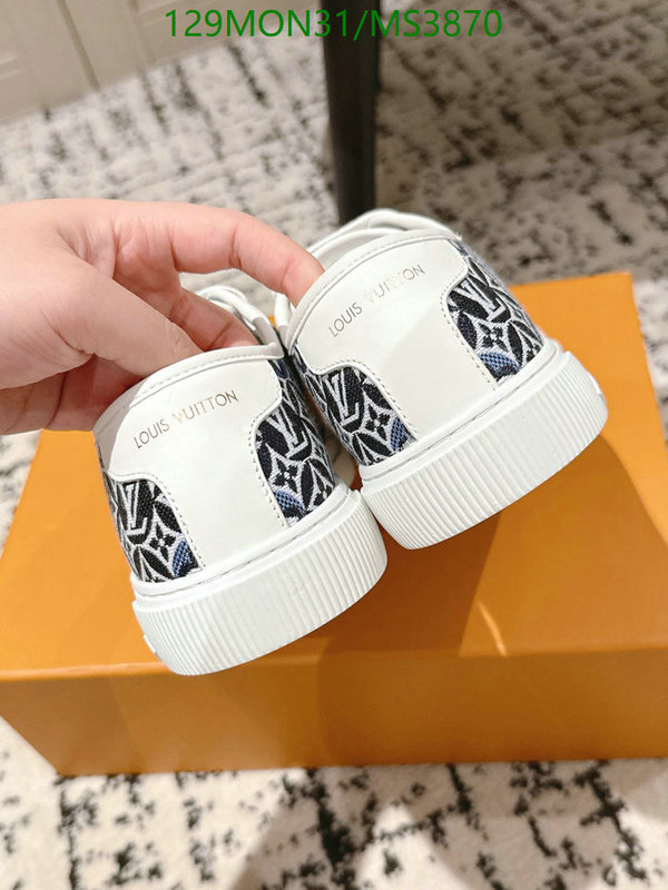 LV-Women Shoes Code: MS3870 $: 129USD