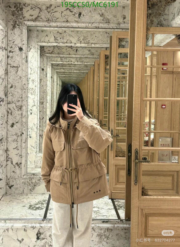Moncler-Down jacket Women Code: MC6191 $: 195USD