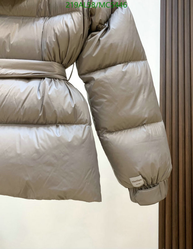 MaxMara-Down jacket Women Code: MC5446 $: 219USD