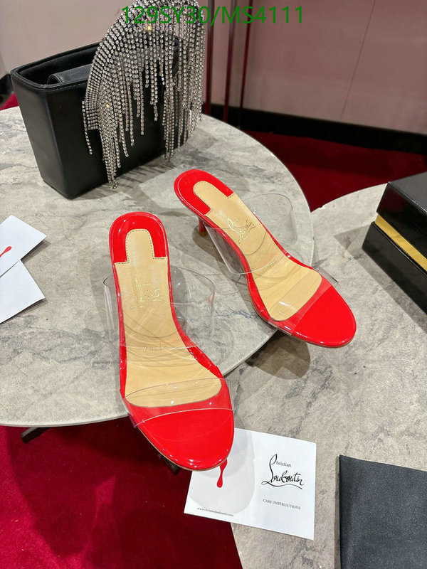 Christian Louboutin-Women Shoes Code: MS4111 $: 129USD
