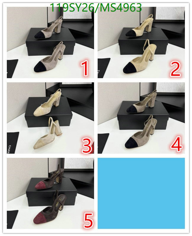 Chanel-Women Shoes Code: MS4963 $: 119USD