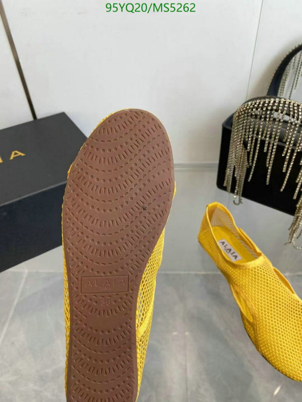 ALAIA-Women Shoes Code: MS5262 $: 95USD