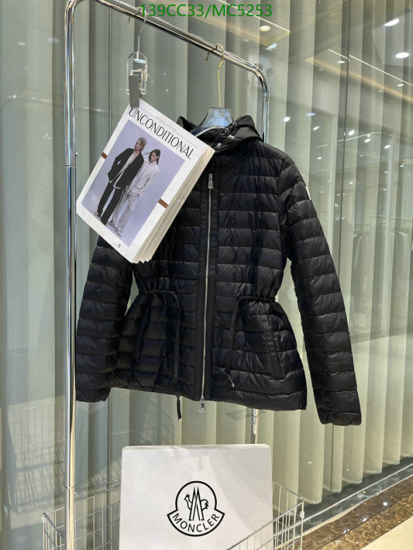Moncler-Down jacket Women Code: MC5253 $: 139USD