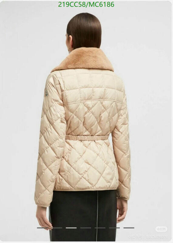 Moncler-Down jacket Women Code: MC6186 $: 219USD