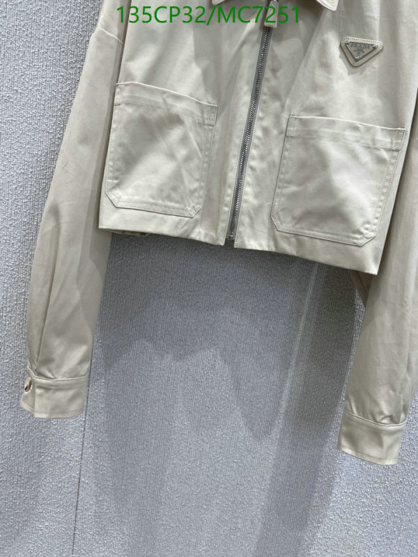 Prada-Clothing Code: MC7251 $: 135USD