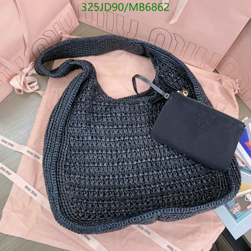 Miu Miu-Bag-Mirror Quality Code: MB6862 $: 325USD