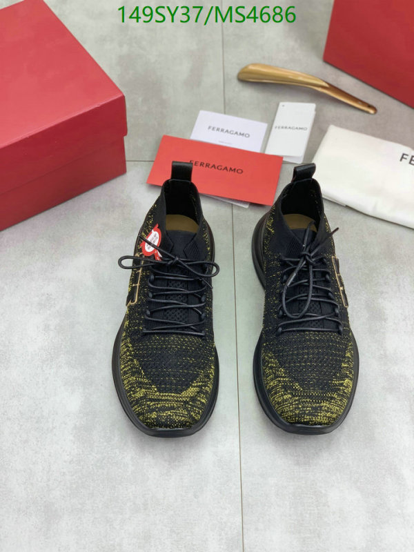 Ferragamo-Men shoes Code: MS4686 $: 149USD