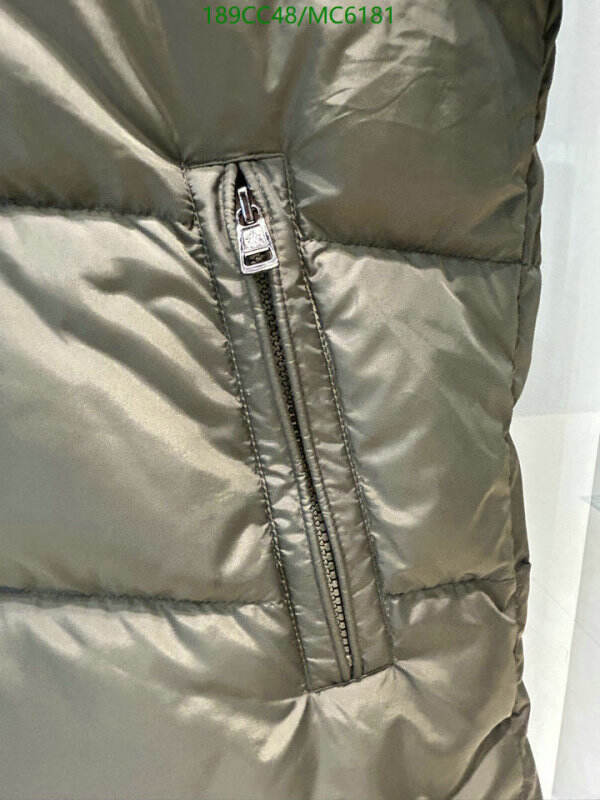 Moncler-Down jacket Men Code: MC6181 $: 189USD