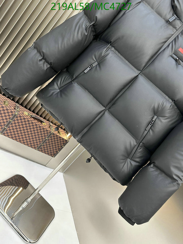 Prada-Down jacket Men Code: MC4727 $: 219USD