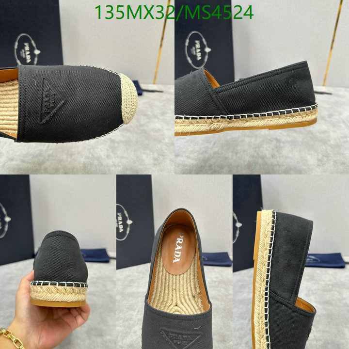 Prada-Men shoes Code: MS4524 $: 135USD