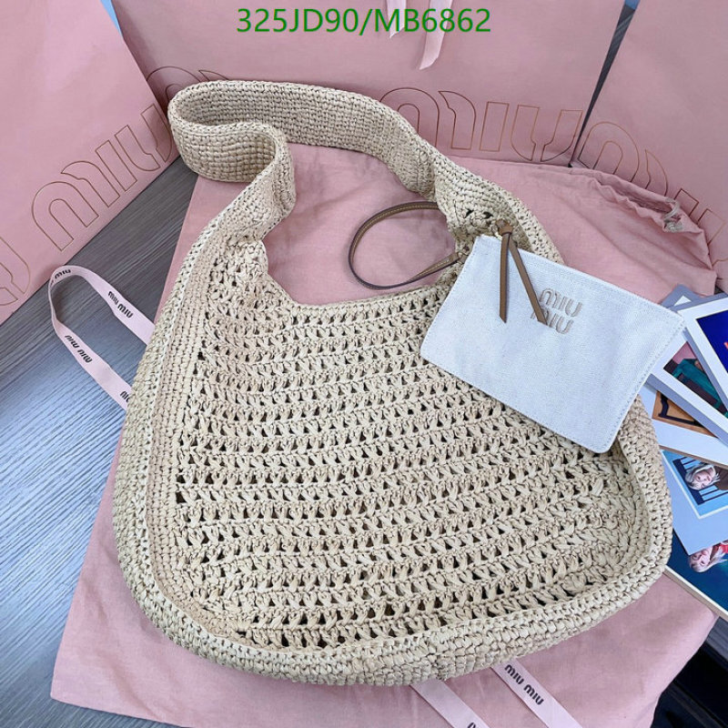 Miu Miu-Bag-Mirror Quality Code: MB6862 $: 325USD