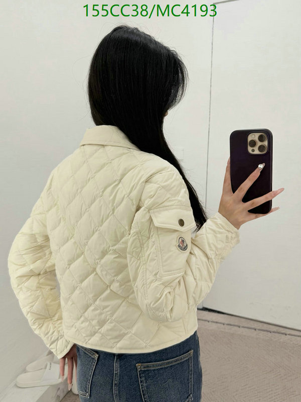 Moncler-Down jacket Women Code: MC4193 $: 155USD