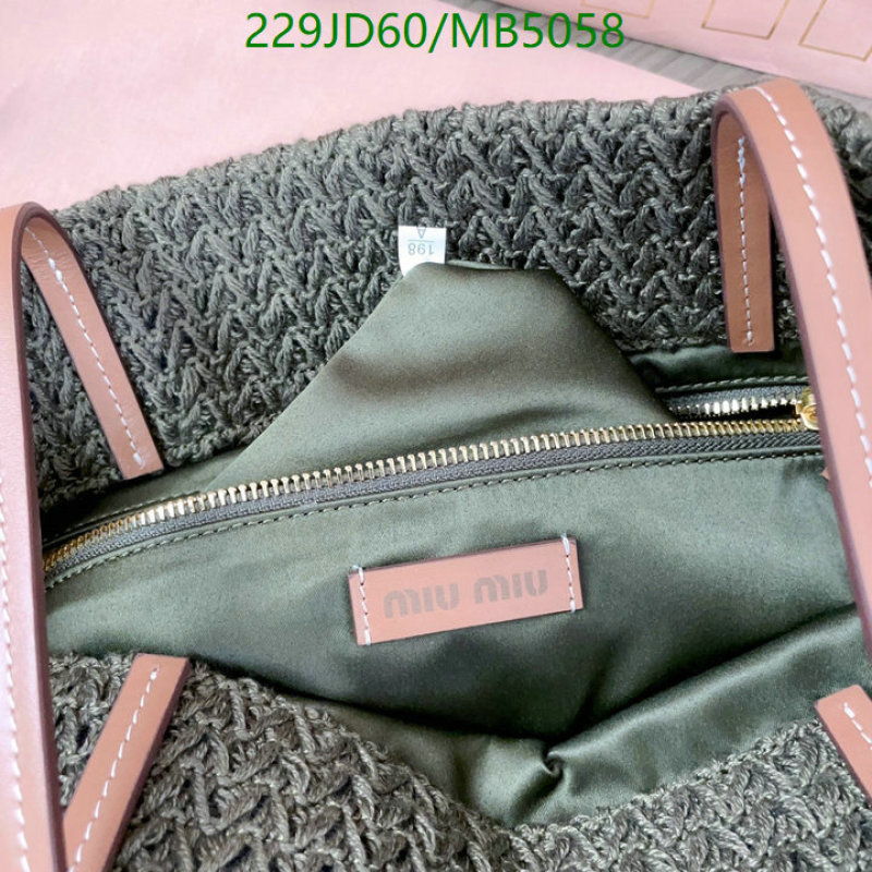 Miu Miu-Bag-Mirror Quality Code: MB5058 $: 229USD