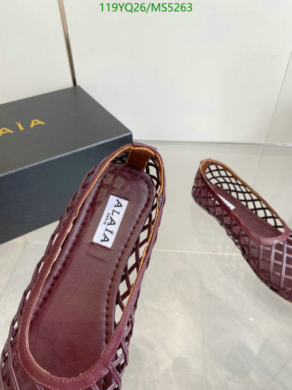 ALAIA-Women Shoes Code: MS5263 $: 119USD