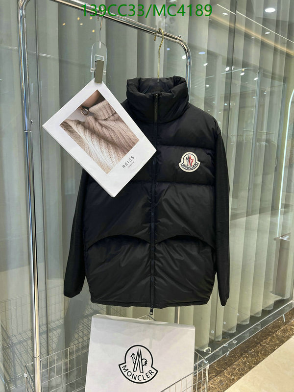 Moncler-Down jacket Women Code: MC4189 $: 139USD