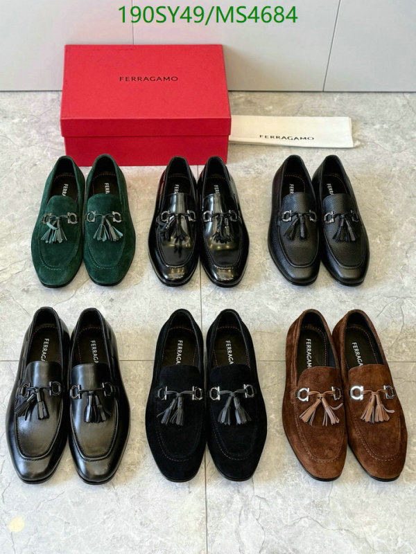 Ferragamo-Men shoes Code: MS4684 $: 190USD