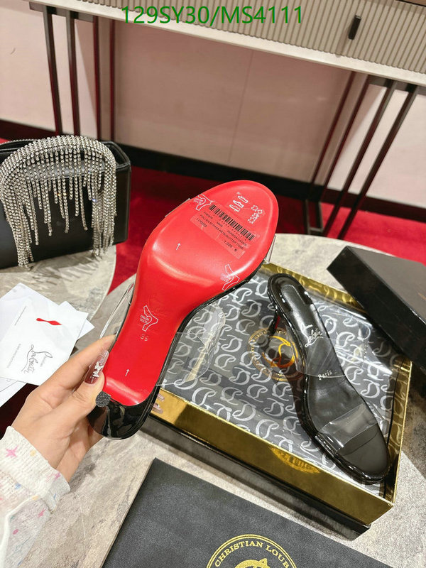 Christian Louboutin-Women Shoes Code: MS4111 $: 129USD