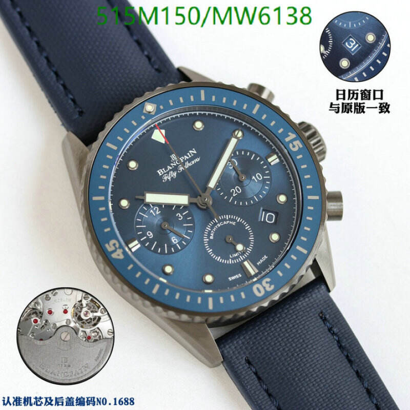 Blancpain-Watch-Mirror Quality Code: MW6138 $: 515USD
