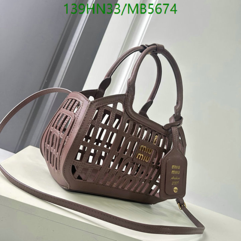 Miu Miu-Bag-4A Quality Code: MB5674 $: 139USD