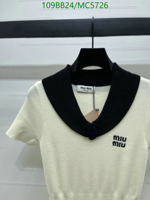 MIUMIU-Clothing Code: MC5726 $: 109USD