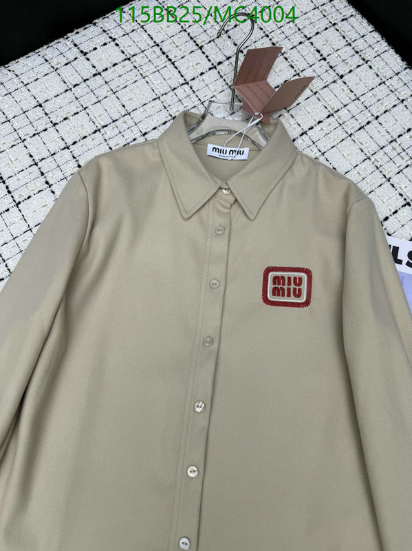 MIUMIU-Clothing Code: MC4004 $: 115USD