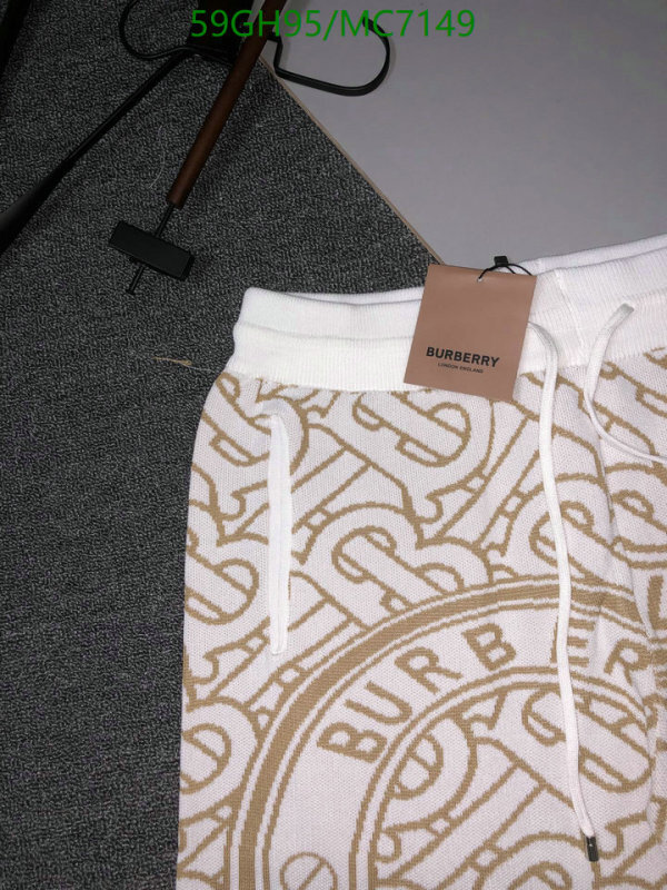 Burberry-Clothing Code: MC7149 $: 59USD