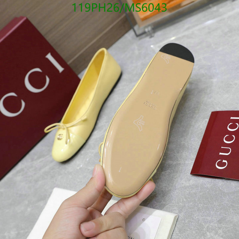 Gucci-Women Shoes Code: MS6043 $: 119USD