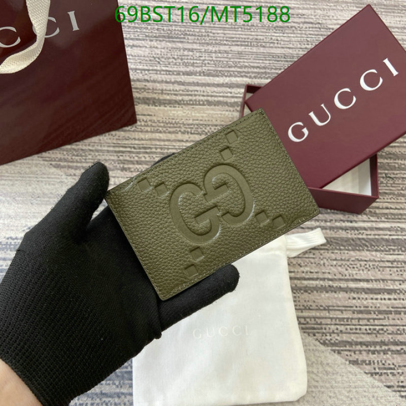 Gucci-Wallet Mirror Quality Code: MT5188 $: 69USD