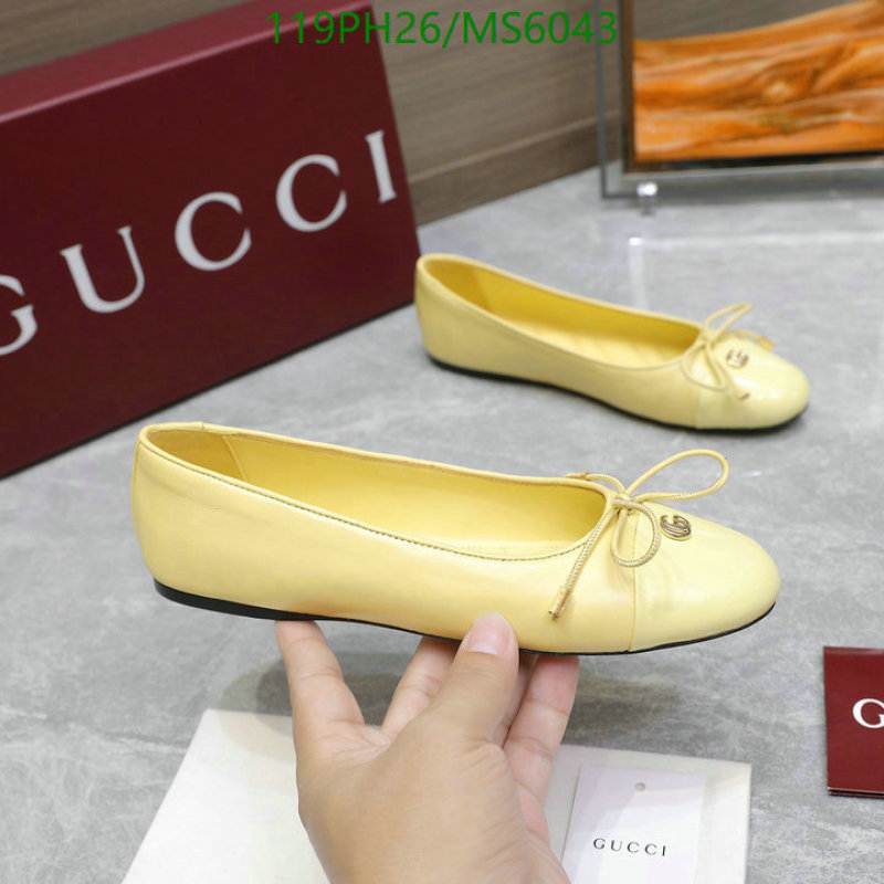 Gucci-Women Shoes Code: MS6043 $: 119USD