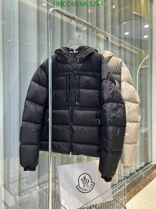 Moncler-Down jacket Men Code: MC5244 $: 189USD