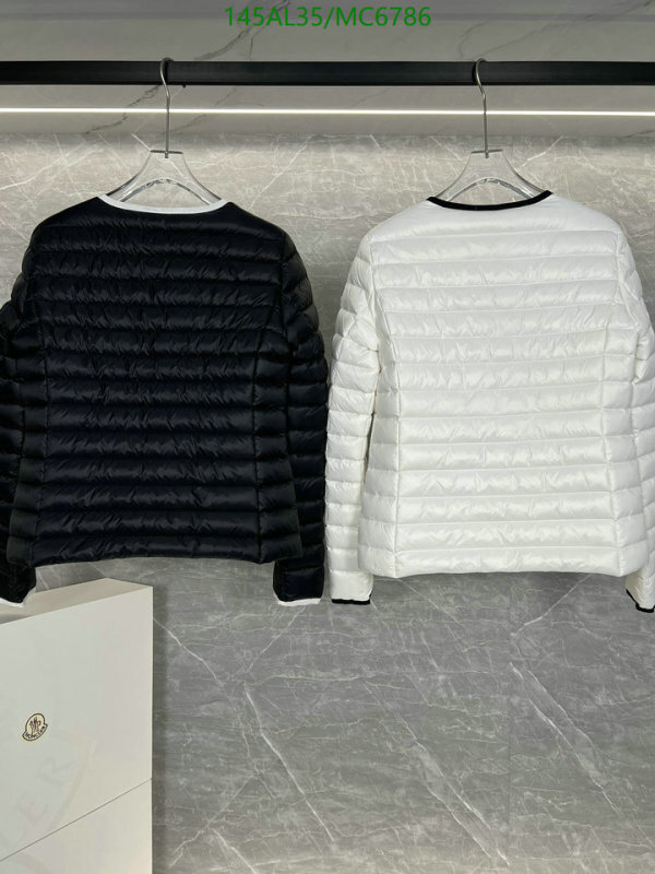 Moncler-Down jacket Women Code: MC6786 $: 145USD