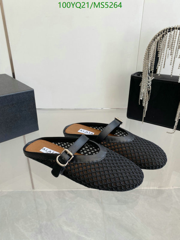 ALAIA-Women Shoes Code: MS5264 $: 100USD