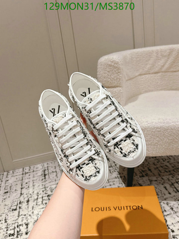LV-Women Shoes Code: MS3870 $: 129USD