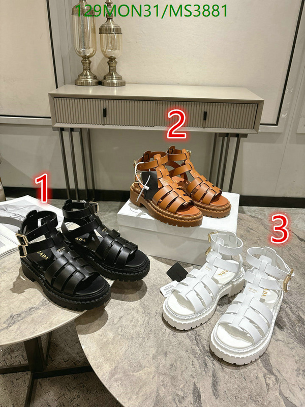 Prada-Women Shoes Code: MS3881 $: 129USD