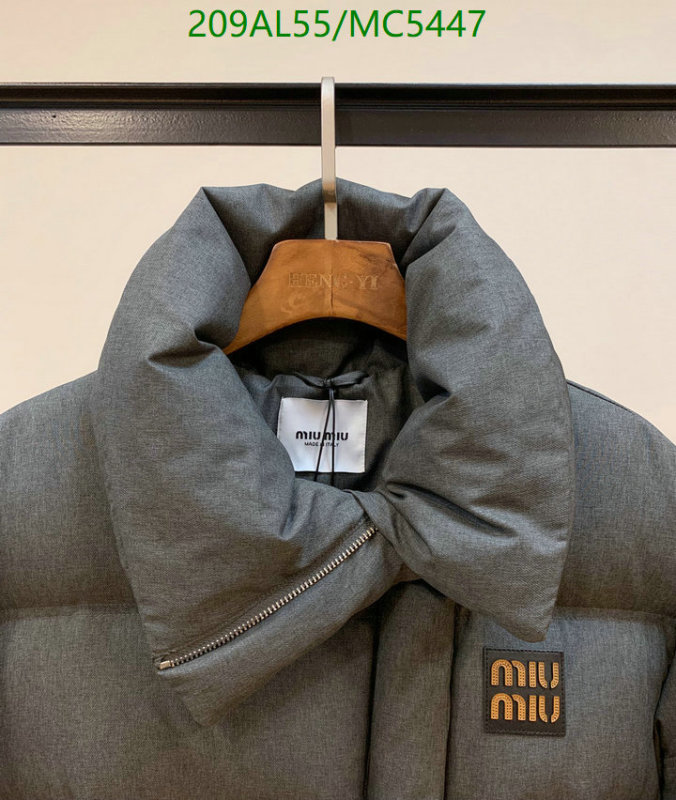 Miu Miu-Down jacket Women Code: MC5447 $: 209USD