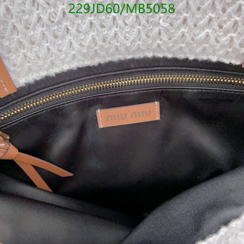 Miu Miu-Bag-Mirror Quality Code: MB5058 $: 229USD