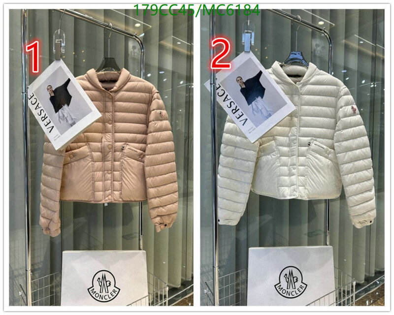 Moncler-Down jacket Women Code: MC6184 $: 179USD