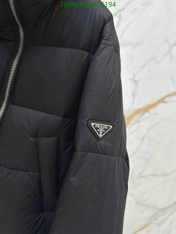 Prada-Down jacket Women Code: MC6194 $: 209USD