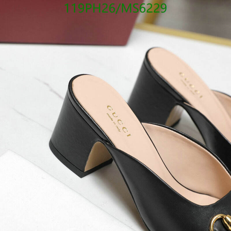 Gucci-Women Shoes Code: MS6229 $: 119USD