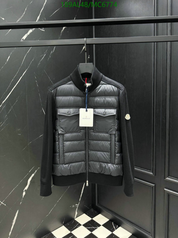 Moncler-Down jacket Men Code: MC6774 $: 189USD