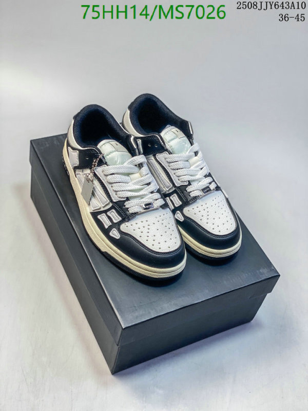 AMIRI-Men shoes Code: MS7026 $: 75USD