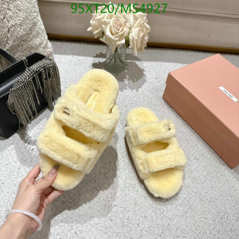 Miu Miu-Women Shoes Code: MS4927 $: 95USD