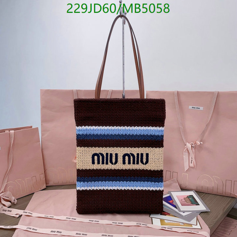 Miu Miu-Bag-Mirror Quality Code: MB5058 $: 229USD