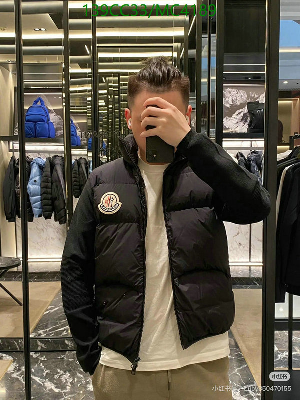 Moncler-Down jacket Women Code: MC4189 $: 139USD