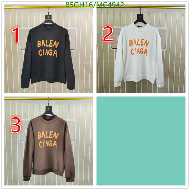 Balenciaga-Clothing Code: MC4942 $: 85USD